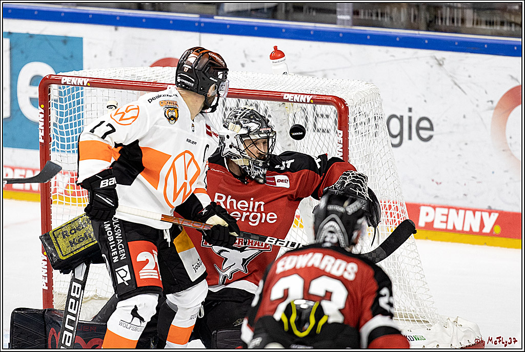 PENNY DEL;  Koelner Haie - Grizzlys Wolfsburg; Koeln, 10.09.2021